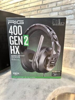 RIG 400 GEN 2 HX Urban Camo Edition Wired Gaming Camo Black/Gray Headset
